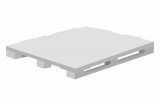 Palette plastique 1200x1000 ajourée pour distribution et production