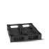 Palette plastique 1200x1000 industrielle ajourée monobloc Palette plastique 1200x1000 industrielle ajourée monobloc