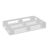Palette plastique 1200x1000 industrielle ajourée monobloc Palette plastique 1200x1000 industrielle ajourée monobloc