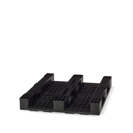 Palette plastique 1200x1000 medium recyclée pleine pour charges lourdes Palette plastique 1200x1000 medium recyclée pleine pour charges lourdes