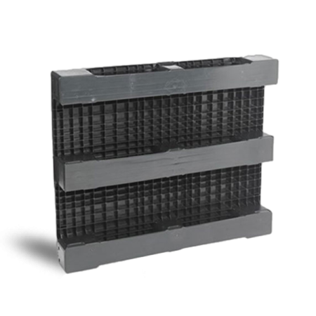 Palette plastique 1200x1000 medium recyclée pleine pour charges moyennes Palette plastique 1200x1000 medium recyclée pleine pour charges moyennes