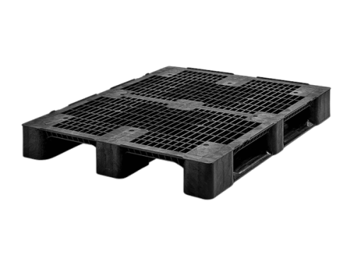 Palette plastique 1200x1000 perdue médium ajourée pour export