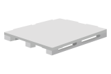 Palette plastique 1200x1000 pleine pour distribution et production