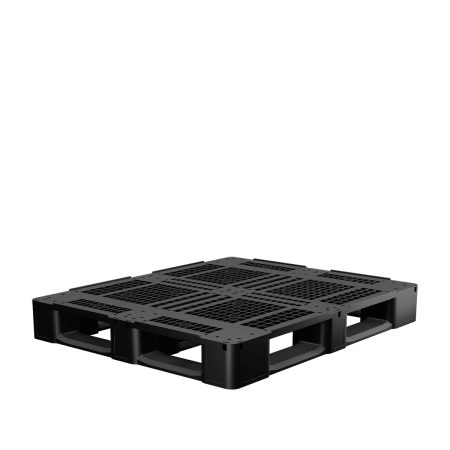 Palette plastique 1200 x 1000 ajourée multisecteur