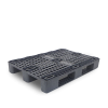 Palette plastique 1200 x 800 ajourée industrielle pour charges moyennes