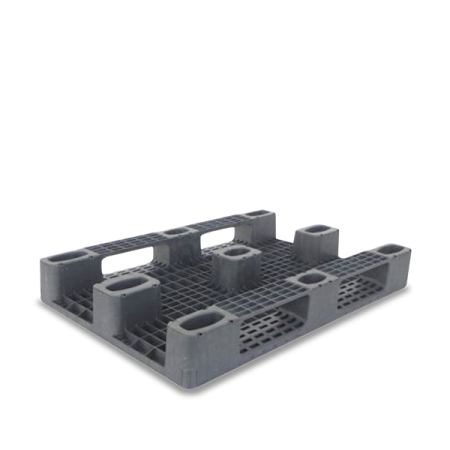 Palette plastique 1200 x 800 ajourée industrielle pour charges moyennes Palette plastique 1200 x 800 ajourée industrielle pour charges moyennes