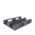 Palette plastique 1200 x 800 ajourée industrielle pour charges moyennes Palette plastique 1200 x 800 ajourée industrielle pour charges moyennes