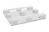 Palette plastique 1200 x 800 ajourée industrielle pour charges moyennes Palette plastique 1200 x 800 ajourée industrielle pour charges moyennes