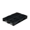 Palette plastique 1200 x 800 colorée ajourée pour la logistique