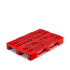Palette plastique 1200 x 800 colorée ajourée pour la logistique Palette plastique 1200 x 800 colorée ajourée pour la logistique