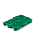 Palette plastique 1200 x 800 colorée ajourée pour la logistique Palette plastique 1200 x 800 colorée ajourée pour la logistique