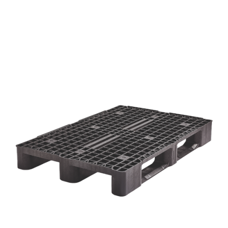 Palette plastique 1200 x 800 perdue médium ajourée pour export Palette plastique 1200 x 800 perdue médium ajourée pour export