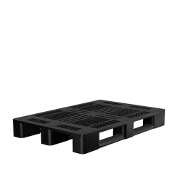 Palette plastique 1200x800 ajourée multisecteur