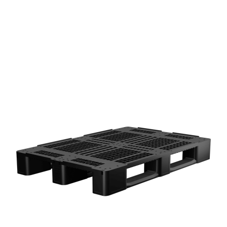 Palette plastique 1200x800 ajourée multisecteur