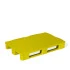 Palette plastique 1200x800 hygiénique couleur pleine à semelles Palette plastique 1200x800 hygiénique couleur pleine à semelles