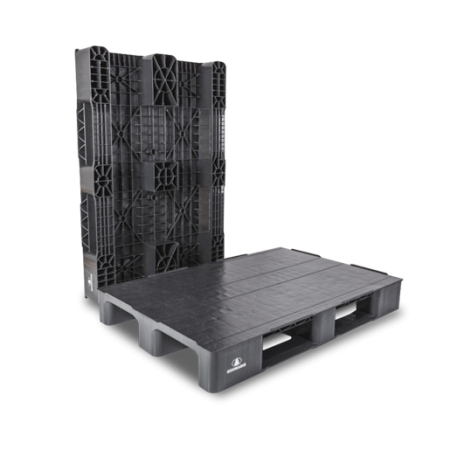 Palette plastique 1200x800 pleine pour transport et stockage Palette plastique 1200x800 pleine pour transport et stockage