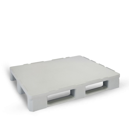 Palette plastique 1200 x 1000 medium vierge pleine pour charges moyennes Palette plastique 1200 x 1000 medium vierge pleine pour charges moyennes