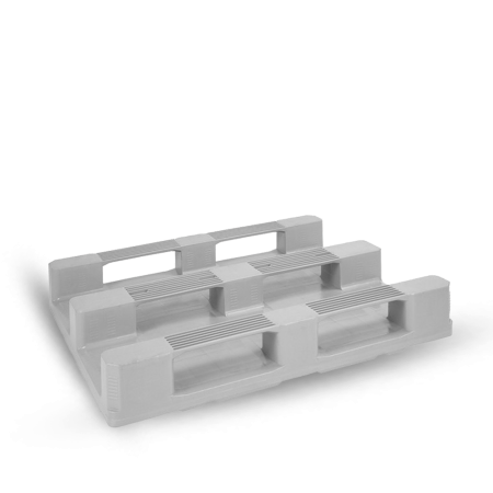Palette plastique 1200 x 1000 medium vierge pleine pour charges moyennes Palette plastique 1200 x 1000 medium vierge pleine pour charges moyennes