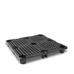 Palette plastique 1100 x 1100 pour transport maritime