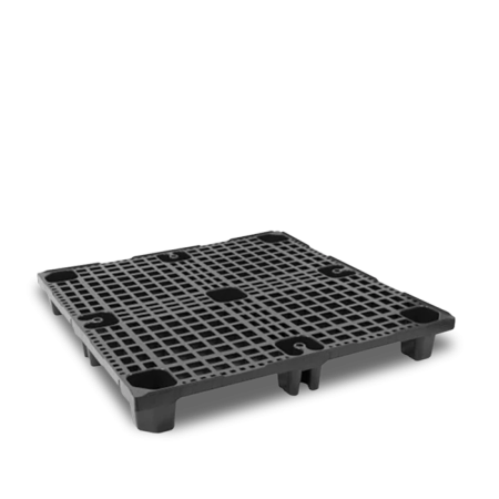 Palette plastique 1100 x 1100 pour transport  maritime