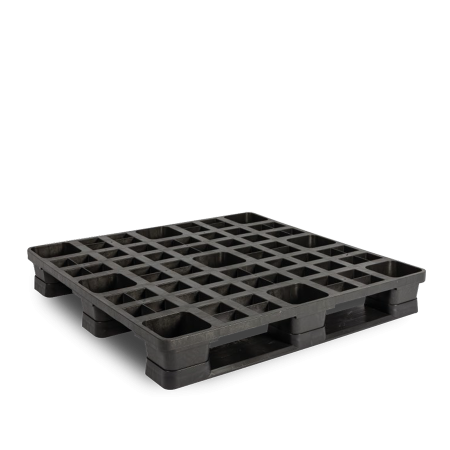 Palette plastique 1140 x 1140 ajouré pour containers maritimes Palette plastique 1140 x 1140 ajouré pour containers maritimes