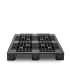 Palette plastique 1140 x 1140 d'expédition pour containers Palette plastique 1140 x 1140 d'expédition pour containers