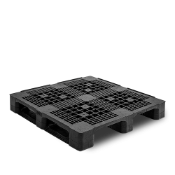 Palette plastique 1200 x 1200 ajourée et lourde pour le stockage