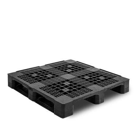 Palette plastique 1200 x 1200 ajourée et lourde pour le stockage Palette plastique 1200 x 1200 ajourée et lourde pour le stockage