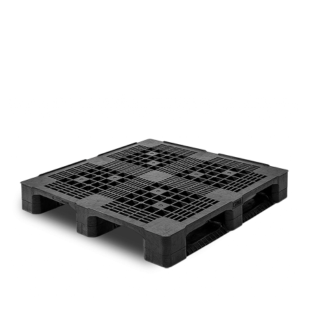 Palette plastique 1200 x 1200 ajourée et lourde pour le stockage Palette plastique 1200 x 1200 ajourée et lourde pour le stockage