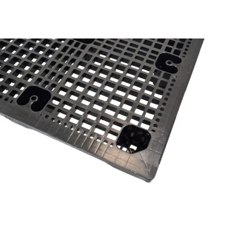 Palette plastique 1200 x 1200 ajourée pour conteneurs maritimes Palette plastique 1200 x 1200 ajourée pour conteneurs maritimes