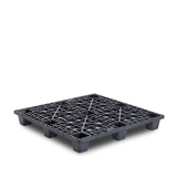 Palette plastique 1200 x 1200 perdue pour stockage de fûts Palette plastique 1200 x 1200 perdue pour stockage de fûts