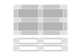 Palette plastique 1300 x 1100 lourde pour rotations limitées