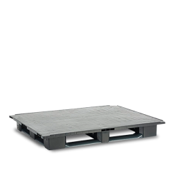 Palette plastique 1300 x 1100 pleine et robuste pour les expéditions