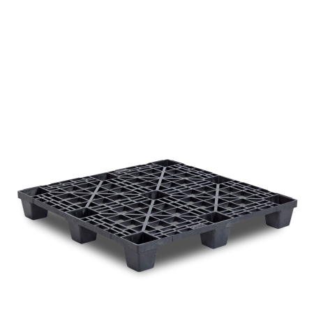 Palette plastique 1100 x 1100 multi-rotation robuste Palette plastique 1100 x 1100 multi-rotation robuste