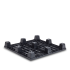Palette plastique 1100 x 1100 multi-rotation robuste Palette plastique 1100 x 1100 multi-rotation robuste