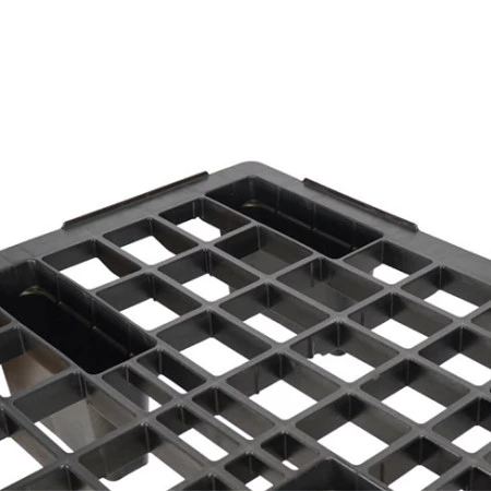 Palette plastique 1200 x 800 ajourée pour l'exportation Palette plastique 1200 x 800 ajourée pour l'exportation