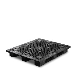 Palette plastique 1300 x 1100 lourde pour rotations limitées
