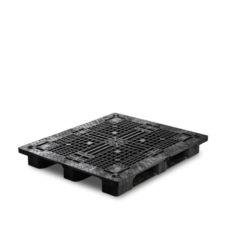 Palette plastique 1300 x 1100 lourde pour rotations limitées Palette plastique 1300 x 1100 lourde pour rotations limitées