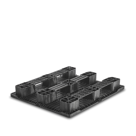 Palette plastique 1300 x 1100 lourde pour rotations limitées Palette plastique 1300 x 1100 lourde pour rotations limitées