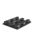 Palette plastique 1300 x 1100 lourde pour rotations limitées Palette plastique 1300 x 1100 lourde pour rotations limitées
