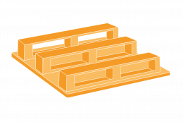 Palettes sur semelles