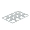 Panier lave vaisselle 600x400 mm 12 compartiments