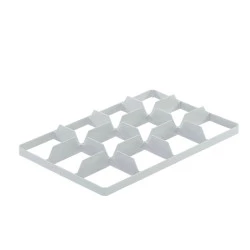 Panier lave vaisselle 600x400 mm 12 compartiments