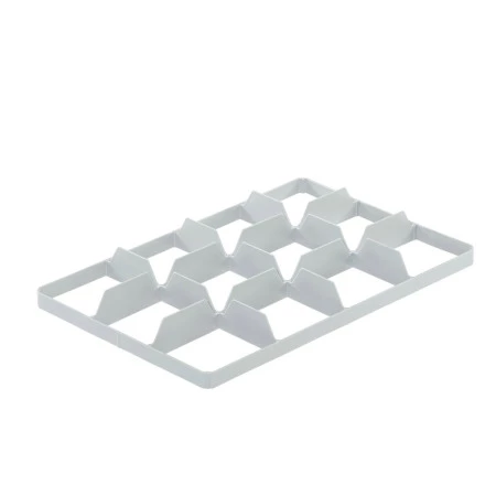 Panier lave vaisselle 600x400 mm 12 compartiments Panier lave vaisselle 600x400 mm 12 compartiments