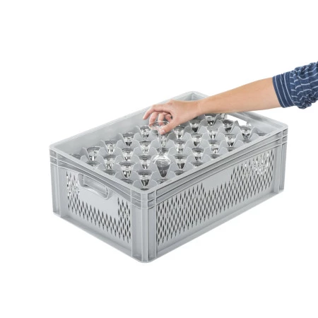 Tradineur Boîte à Verres Modèle Cave - Capacité De 345 Ml