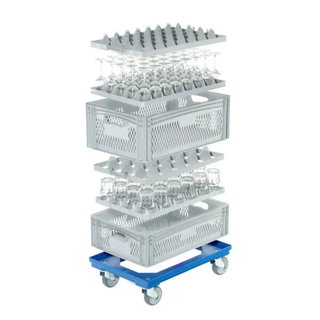 Panier lave vaisselle 600x400 mm 40 compartiments Panier lave vaisselle 600x400 mm 40 compartiments