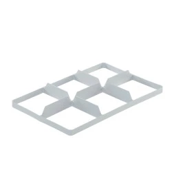Panier lave vaisselle 600x400 mm 6 compartiments