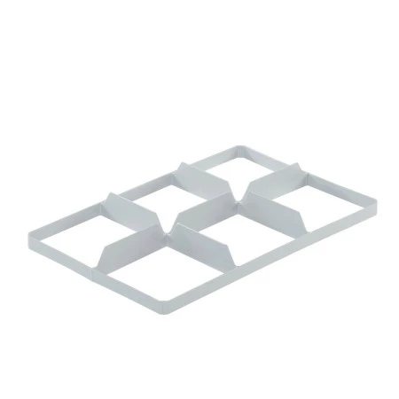 Panier lave vaisselle 600x400 mm 6 compartiments Panier lave vaisselle 600x400 mm 6 compartiments
