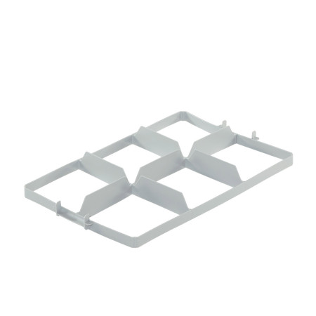 Panier lave vaisselle 600x400 mm 6 compartiments Panier lave vaisselle 600x400 mm 6 compartiments
