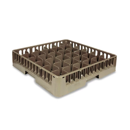 Panier lave vaisselle à verres économique compartimenté 500x500 mm Panier lave vaisselle à verres économique compartimenté 500x500 mm